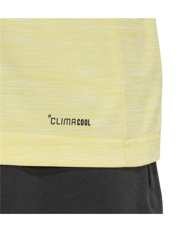 T T-shirt Fitness adidas We Flex T jaune
