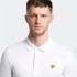 Polo Homem Lyle & Scott V1 lisa, branca