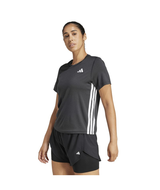 Camiseta Mulher adidas 3-Stripes Crew Fitness ,...