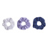 Fita de cabelo adidas Scrunchies 3Pp azul