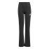 Collants Fitness adidas Jg Tr-Es 3Stripes FL Fille , noir et blanc