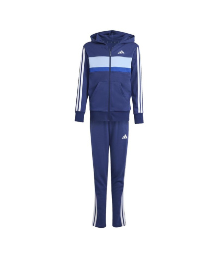 Survêtement adidas 3Stripes Tib Ft Ts Enfant , bleu...