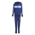 Survêtement adidas 3Stripes Tib Ft Ts Enfant , bleu foncé/blanc/bleu