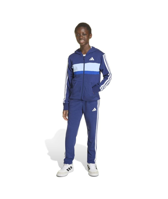 Conjunto de treino Infantil adidas 3Stripes Tib...
