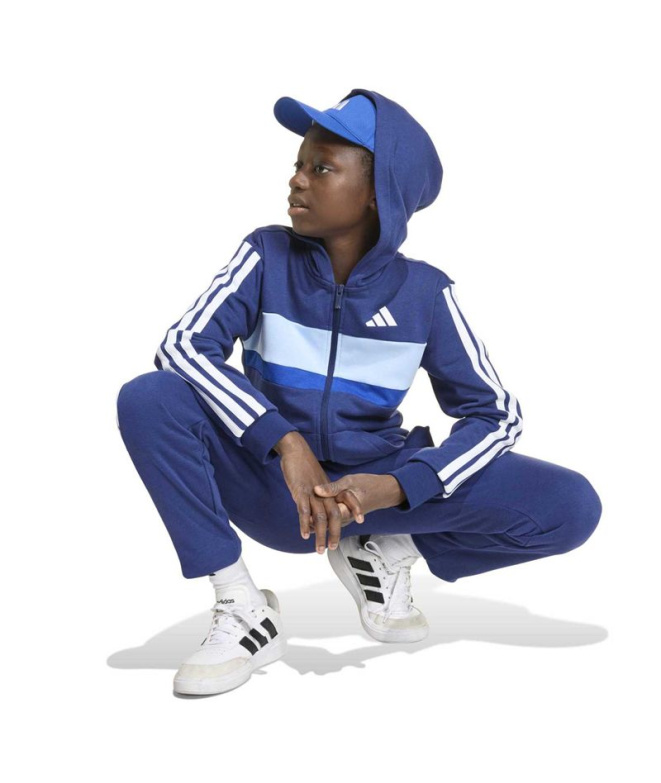 Conjunto de treino Infantil adidas 3Stripes Tib...