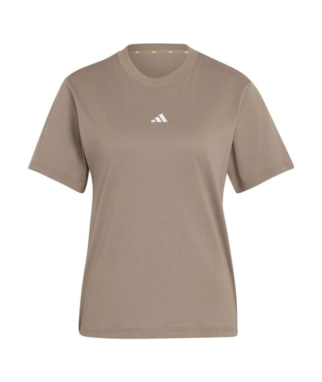 T-shirt adidas W Sl Sj T Caqsei/Blanc
