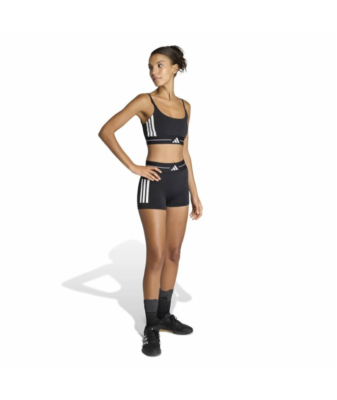 Malhas Fitness Mulher adidas Hyg 3Inch pretas