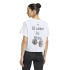 Camiseta de Fitness adidas W Tr Cat G T Blanco