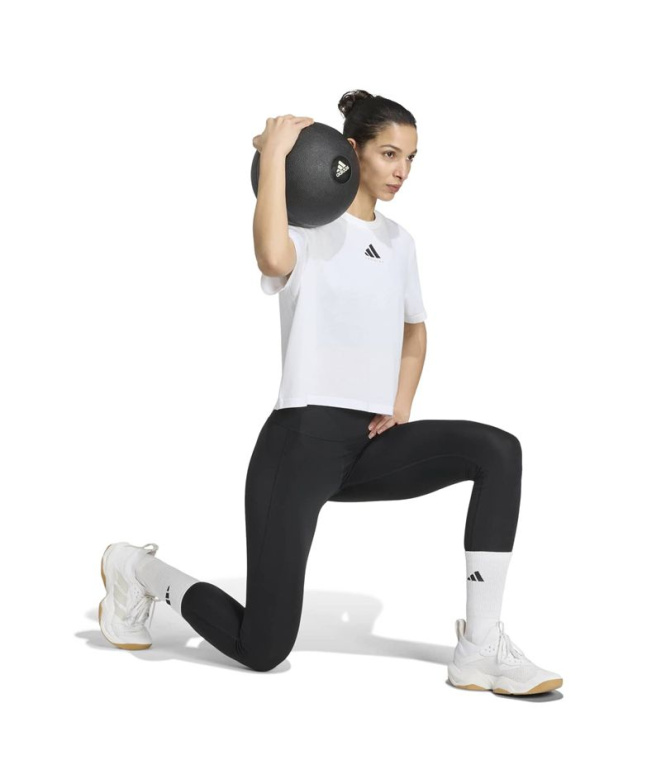 T-shirt Fitness blanc adidas W Tr Cat GT