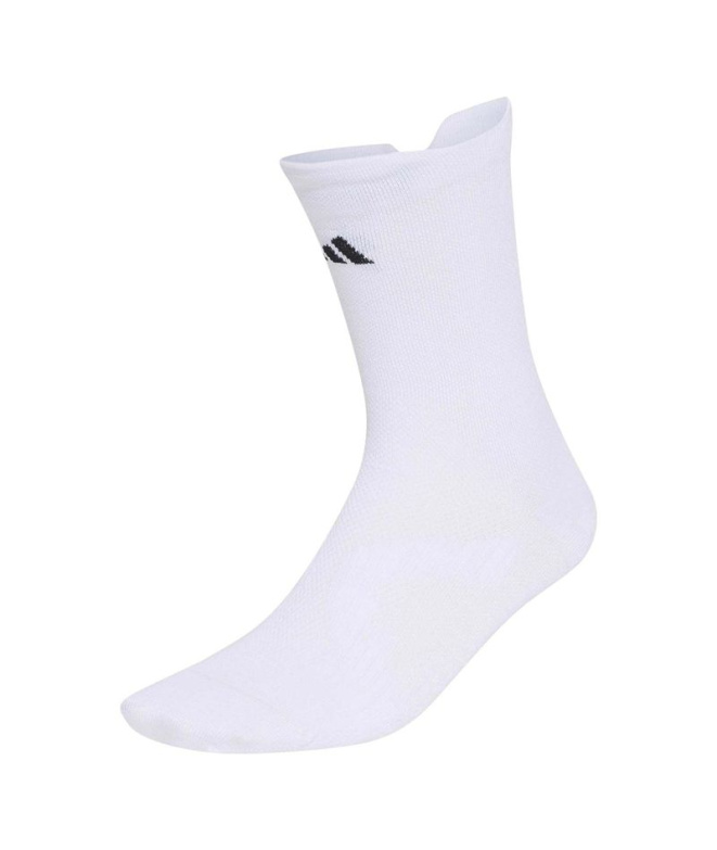 Meias Running adidas Run Msg Crew brancas/pretas