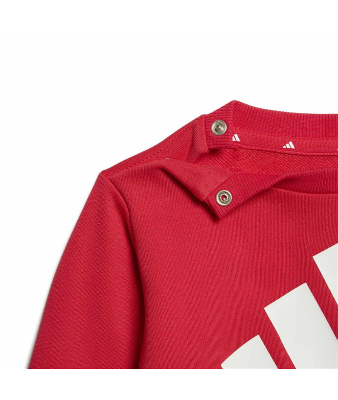 Chándal adidas I Bl Ft Jog 240 Rojo/Negro