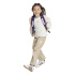 Sweat à volants adidas Seasonals Enfant blanc