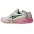 Sapatilhas Pádel Mulher Asics Gel Resolution X Padel, Cor Aveia/Verde Macio
