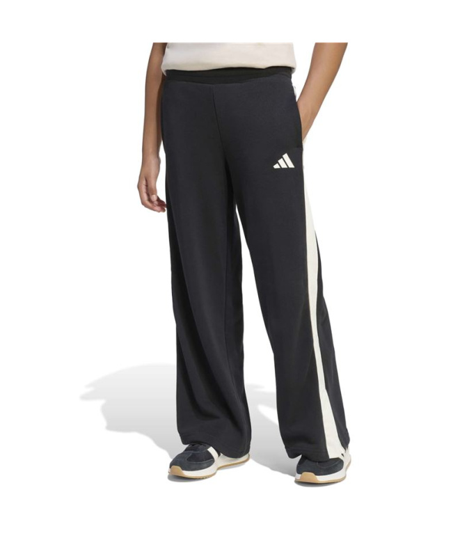 Calça adidas Jg Std Wl Menina preta/branca
