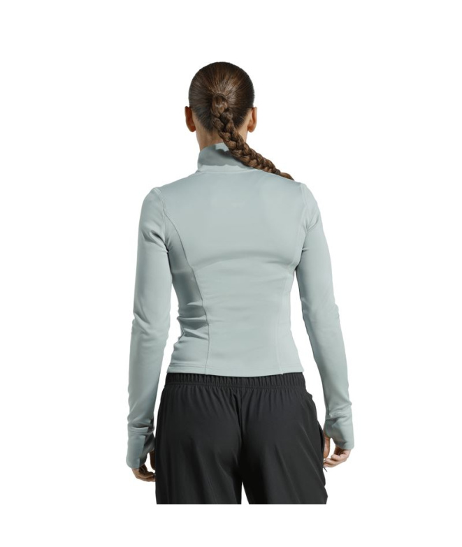 Casaco Fitness Mulher Adidas We Zp Thru Wise...