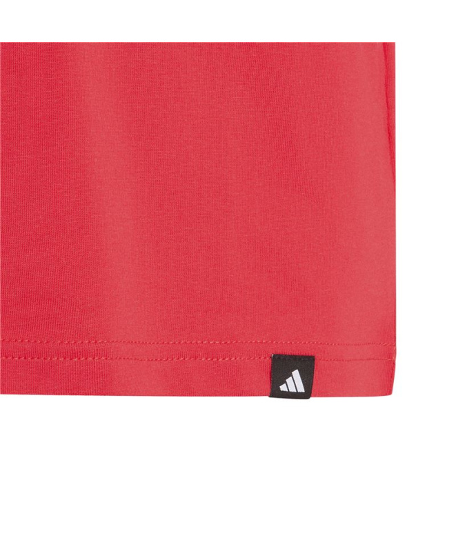 T-shirt rouge adidas J Sport T 2