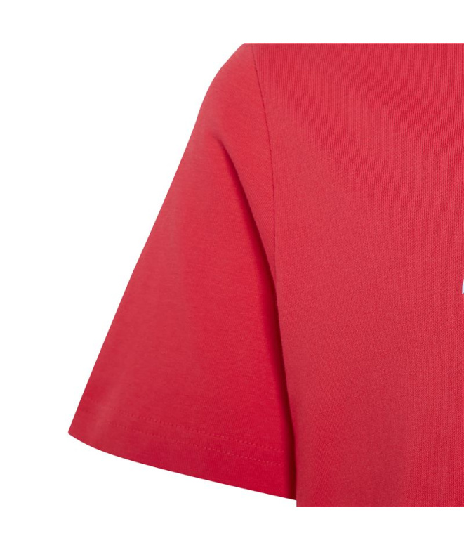 Camiseta vermelha adidas J Sport T 2