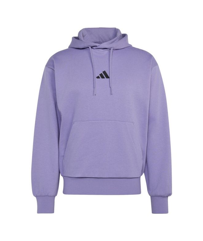 Sweat adidas Essentials Feelcozy Lilas/Noir