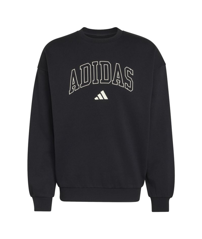 Sweat-shirt adidas Essentials Homme Sweat et blanc