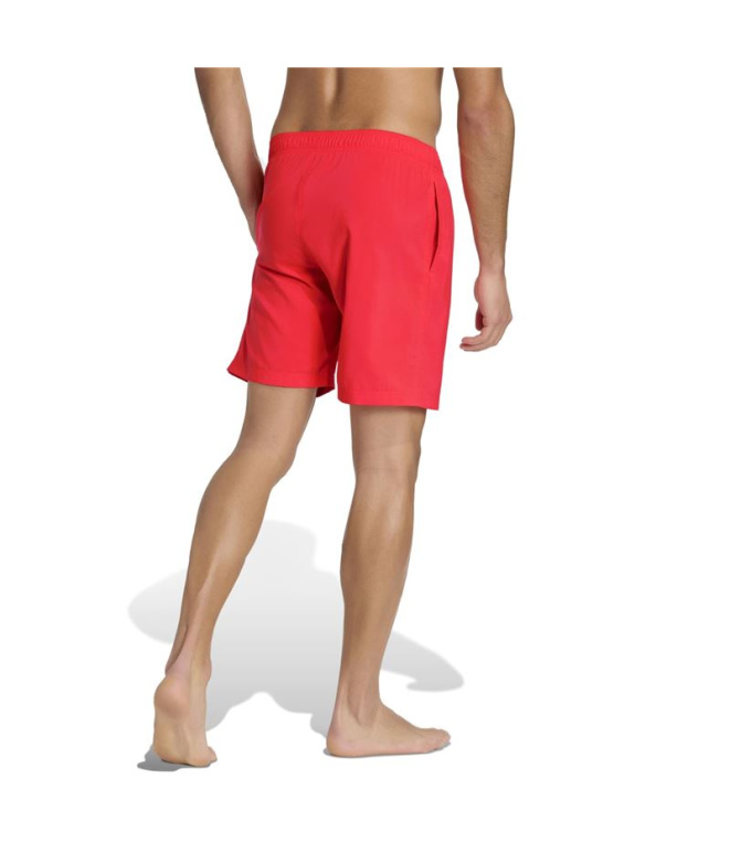 Maillot de bain rouge adidas Ess 8 pouces Homme...