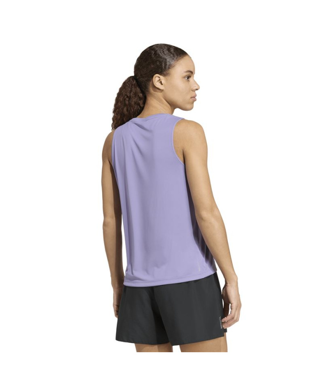 Top Running feminino adidas Essentials, lilás