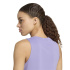 Top Running feminino adidas Essentials, lilás