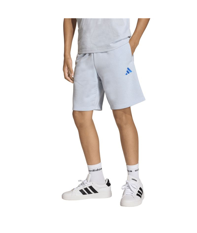 Calça adidas com slogan Infantil azul