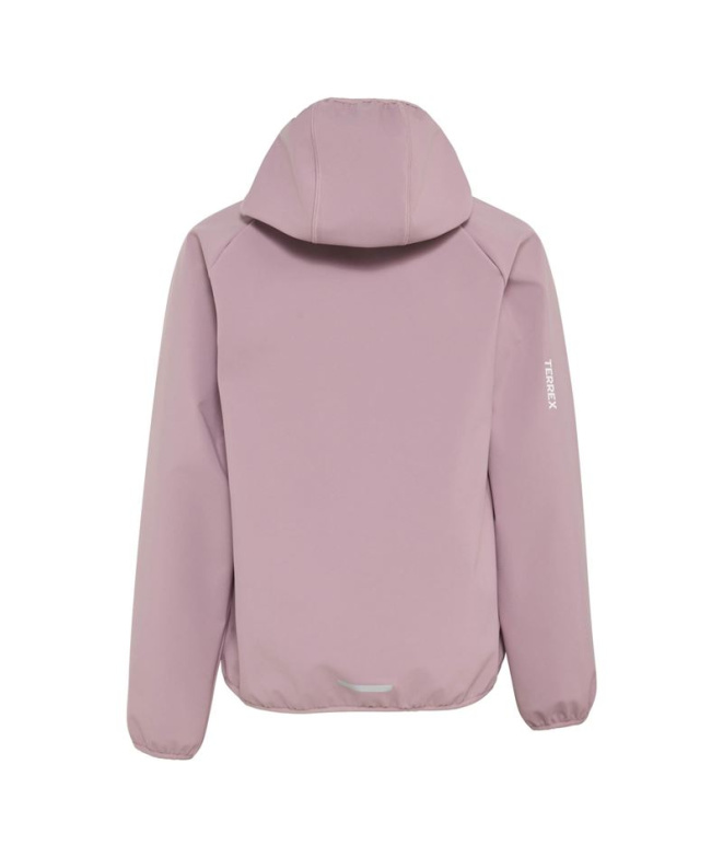 Chaqueta de Montaña adidas K Mt Sosh Lila