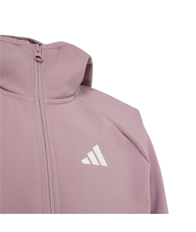 Casaco adidas K Mt Sosh Lilás Montanha