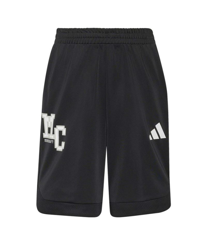 Pantalons adidas J Mc rt Noir/Blanc