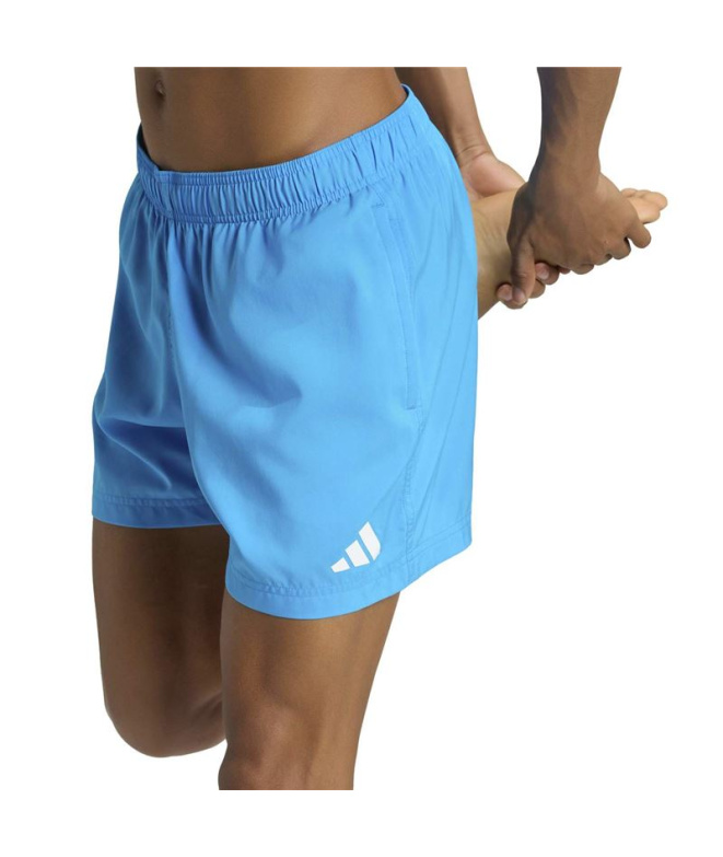 Maillot de bain bleu adidas Ess 5In Homme Plage...