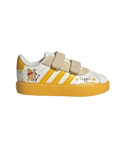 Chaussures blanches Enfant adidas Vl Court Winnie CF