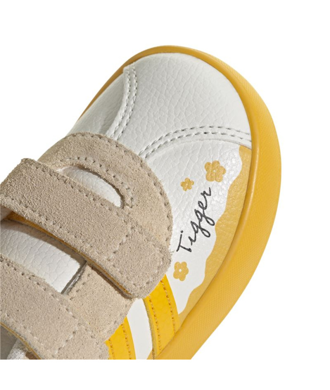 Chaussures blanches Enfant adidas Vl Court...