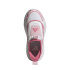 Sapatilhas Adidas Tensaur Comfort 2 Infantil Branco/Rosa