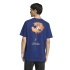 Camiseta adidas Stad Flare Homem azul escuro