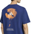 Camiseta adidas Stad Flare Homem azul escuro