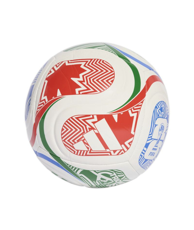 Bola Futebol adidas WC Club branca/vermelha