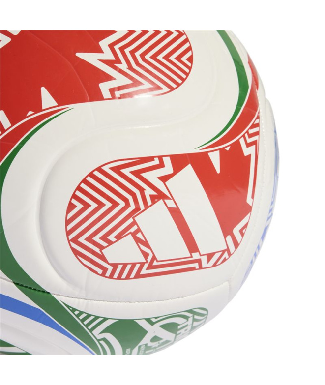 Balle Football adidas WC Club blanc/rouge