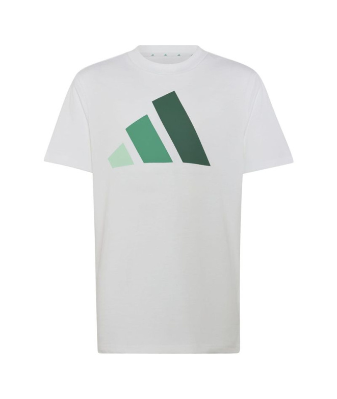 adidas J Bl 160 T-shirt Blanc/Mencla/Vercan/Veruni