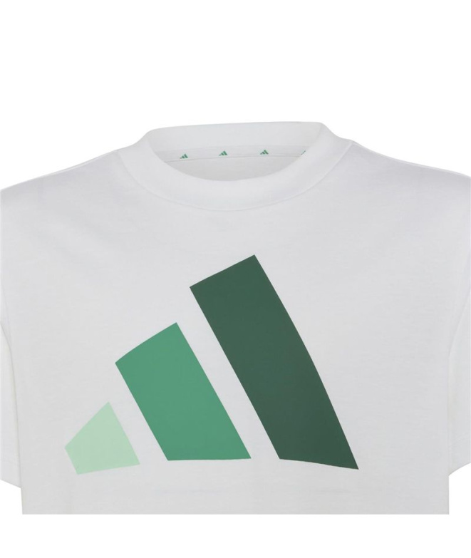 adidas J Bl 160 T-shirt Blanc/Mencla/Vercan/Veruni