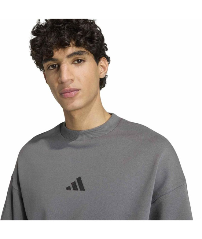 Sweat adidas M Ak Sl Swt Gris