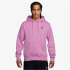 Sweat à capuche Nike Club BB PO Homme violet