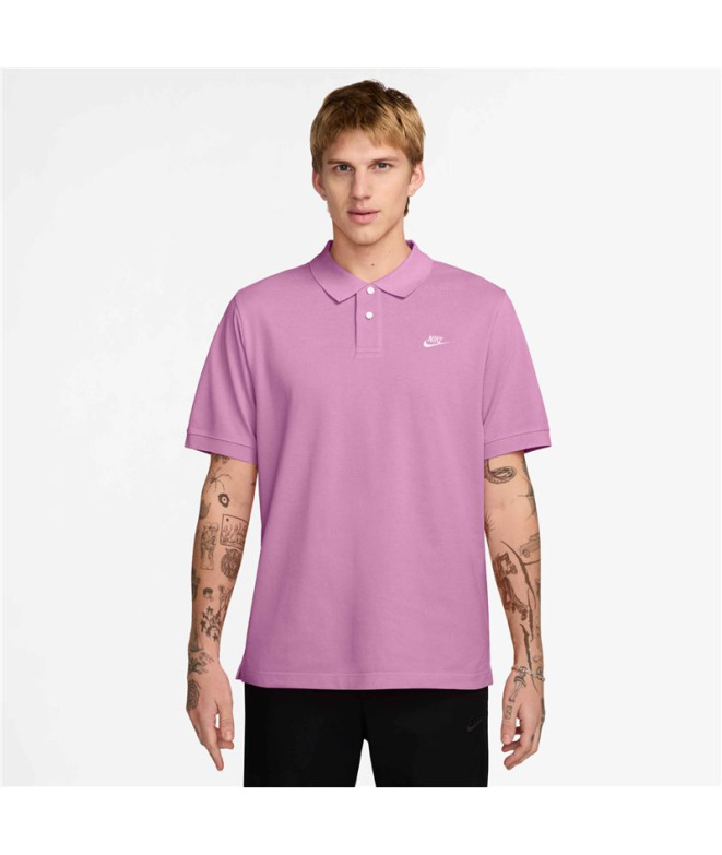 Camisa Polo Polo Club SS Piqué Homem Nike