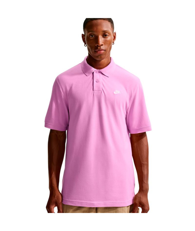 Camisa Polo Polo Club SS Piqué Homem Nike