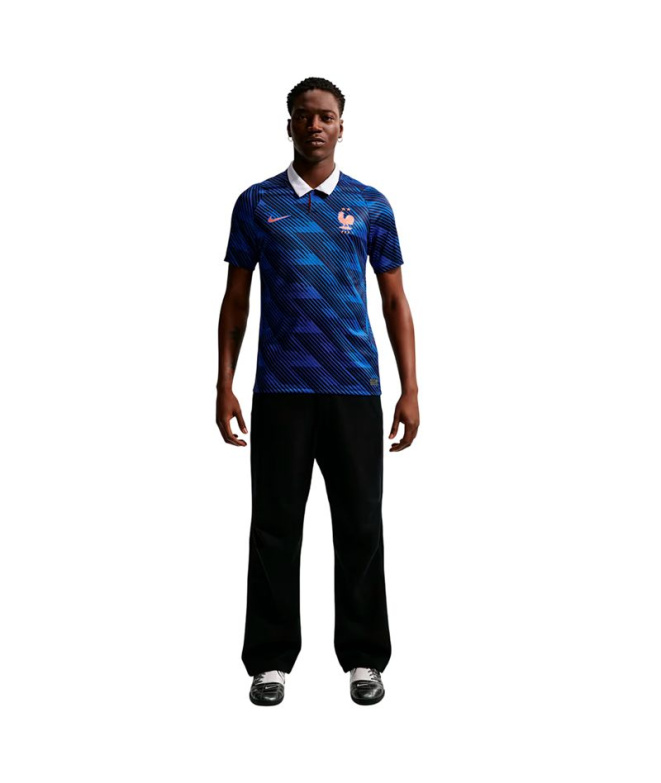 Camiseta Futebol Homem Nike FFF DF JSY SS Stad...