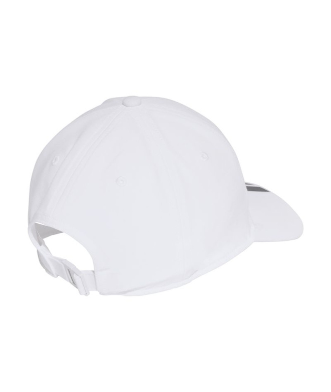 Casquette adidas BB 3 bandes Fitness Blanc/Noir