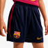 Calça Futebol Infantil Nike FC Barcelona Df Strk Short Kz azul