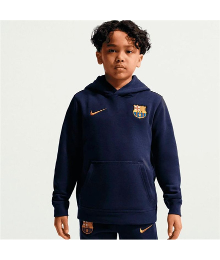 Sudadera de Fútbol Nike F.C Barcelona Nsw Club Po Hoodie...