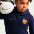 Moletom Futebol Menino Nike FC Barcelona NSW Club PO Hoodie CE - Azul