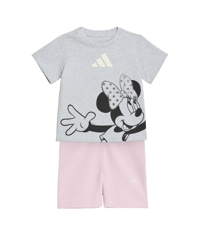 Set Infantil adidas Disney Minnie Mouse cinza...